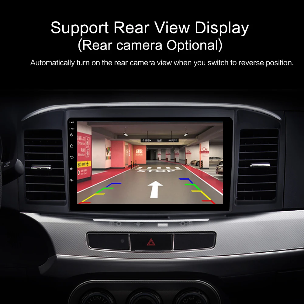 Clearance Android 9.0 Car 1 din Car multimedia for CHR Europe version 15 CM height Autoradio GPS Player 9" IPS Multi Touch Screen 2