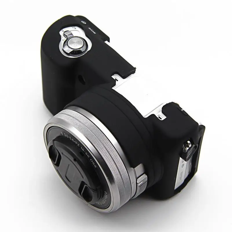Silicone Rubber Camera Bag Protective Body Cover Case for Sony A5100A5000 A6000-6