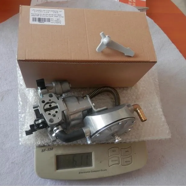 LPG GAS CONVERSION KIT NEW HONDA GX160 GP200 168F 2KW PUMP 8