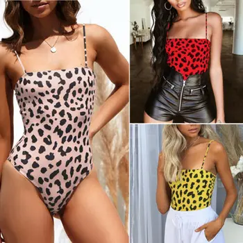 

Sexy Leotard Women's Casual Romper Shirt Top Sleeveless Blouse Jumpsuit Fashion Ladies Slim Fit Bodysuit New