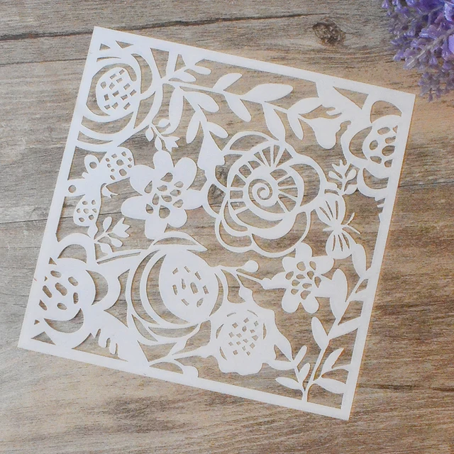 DIY-Craft-Flower-Design-Layering-Stencil