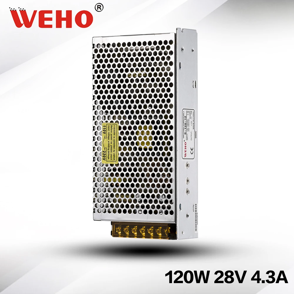 

( S-120-28)WEHO CE ROHS switching power supply S-120-28 4.3a 28v 120w s-120