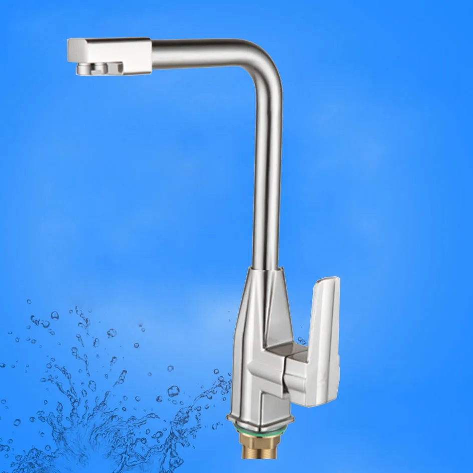 

JMK Kitchen Brass Faucet Sink Tap Ceramic Plate Spool Water Mixer Washing Basin Faucet for Hot and Cold Water 812