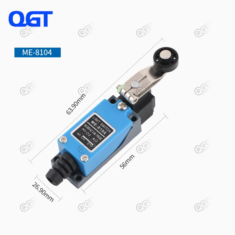 

ME-8104 Momentary AC250V 5A Limit Switch Micro Switch For CNC Mill Laser Plasma Waterproof Socket