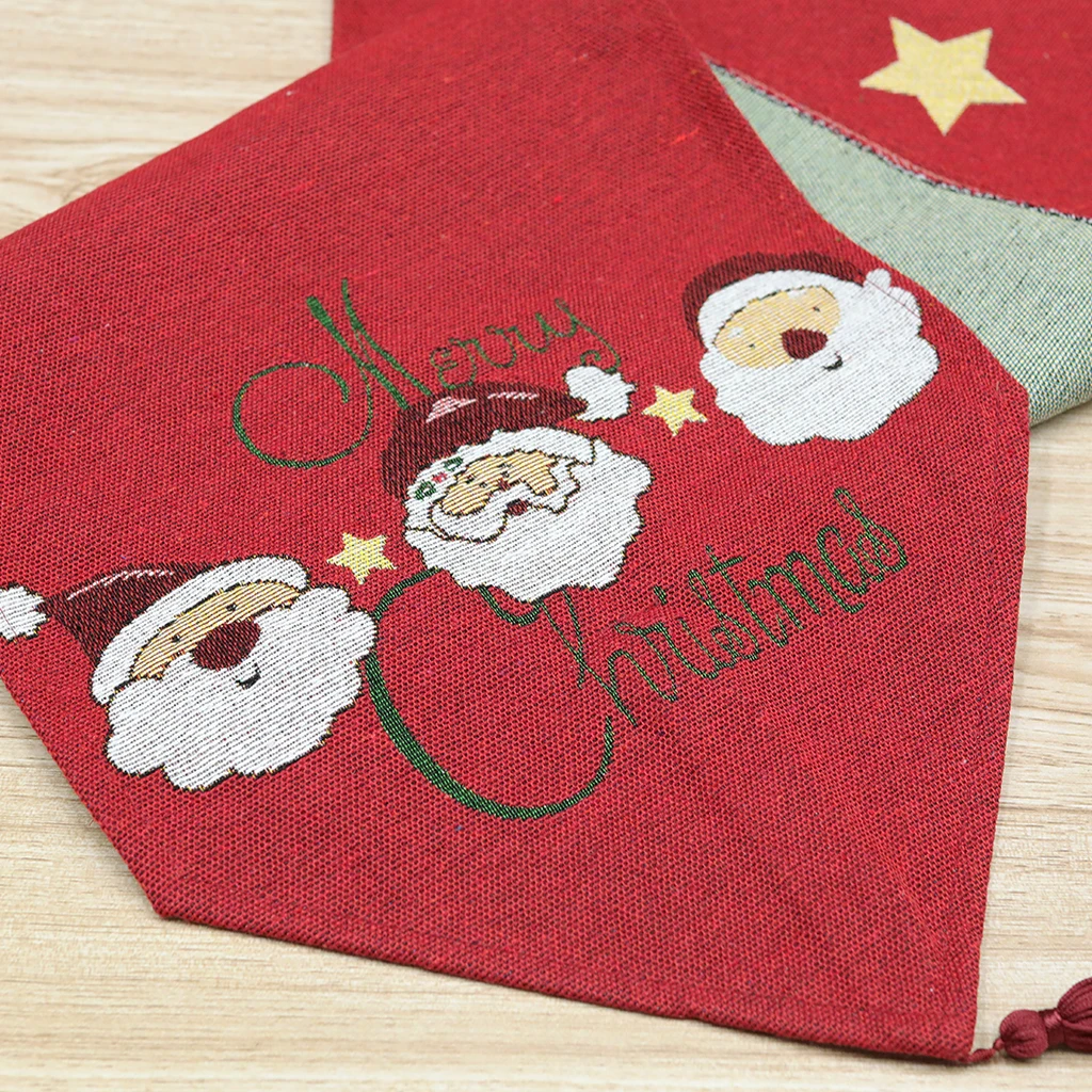 1 шт. Декоративная скатерть с Санта Клаусом 33x180 см|table runner|runner tabledecoration table runner |