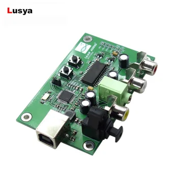 

PCM2706 TDA1305 Digital interface USB To I2S/IIS / Optical Coaxial Output SPDIF HiFi DAC Decoder Board Amp Support OTG