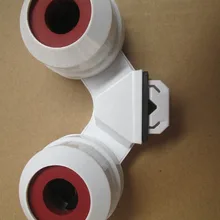 Водонепроницаемый двойной головкой G5 T5 держатель лампы свет гнездо y-образный