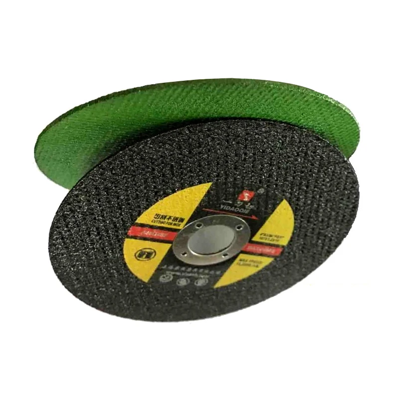 5+5 Pieces 4" Resin Cutting Slice Grinding Disc For Stainless Steel