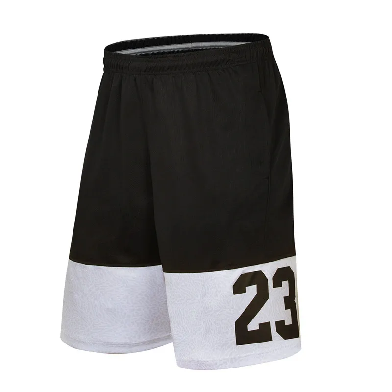 Баскетбольные шорты № 23, свободные пляжные шорты, спортивные шорты для тренировок, мужские быстросохнущие шорты для бега