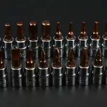 3X1/4 дюйма 6,3 мм гнездо рукава сопла Гайка Драйвер Набор сверло отвертка гнездо адаптера