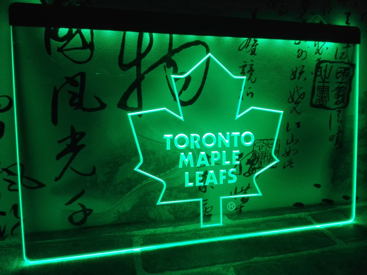 LD103-Toronto Maple Leafs светодиодный неоновый свет знак домашнего декора ремесла