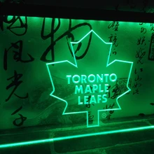 LD103-Toronto Maple Leafs светодиодный неоновый свет знак домашнего декора ремесла