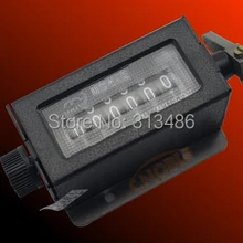 Механический 6-значный цифровой сбрасываемый нажимом счетчик