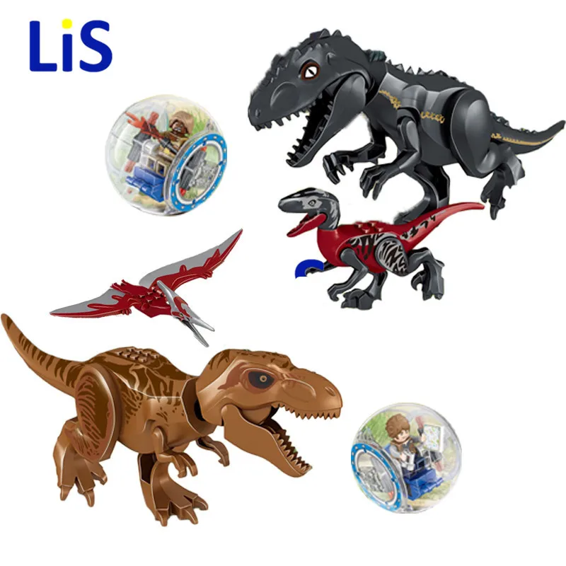 Jurassic Dinosaurs World 2 Park Tyrannosaurs Rex Carnotaurus Indoraptor Building Blocks Figures Toys Compatible With Legoing Jurassic Dinosaurs World 2 Park Tyrannosaurs Rex Carnotaurus Indoraptor Building Blocks Figures Toys Compatible With Legoing