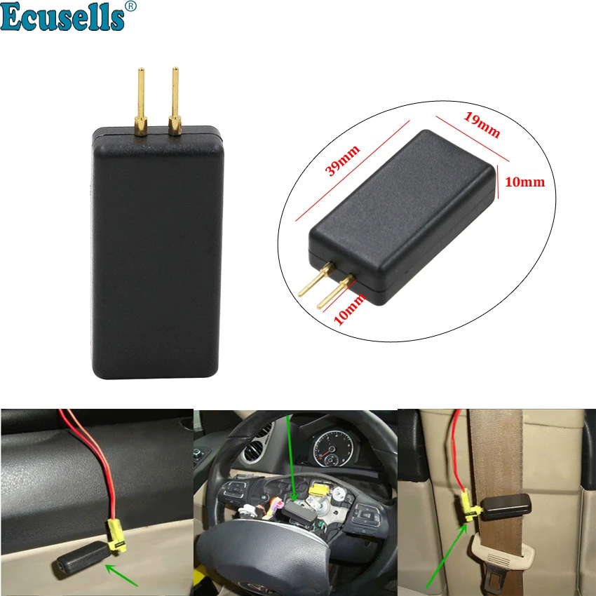5PCS Car SRS Airbag Simulator Emulator Resistor Bypass Fault Finding Diagnostic 5PCS Car SRS Airbag Simulator Emulator Resistor Bypass Fault Finding Diagnostic