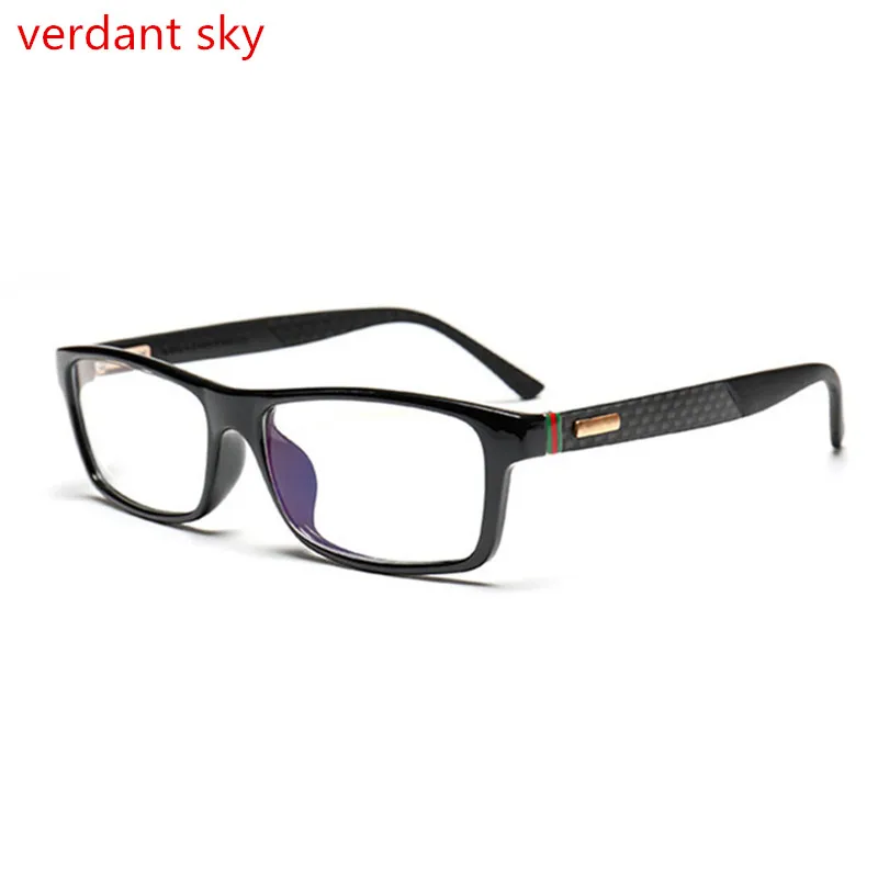

2018 brand men and women TR90 eyeglasses Carbon fiber mirror leg Fashion prescription young eyeglasses Retro spectacle frame