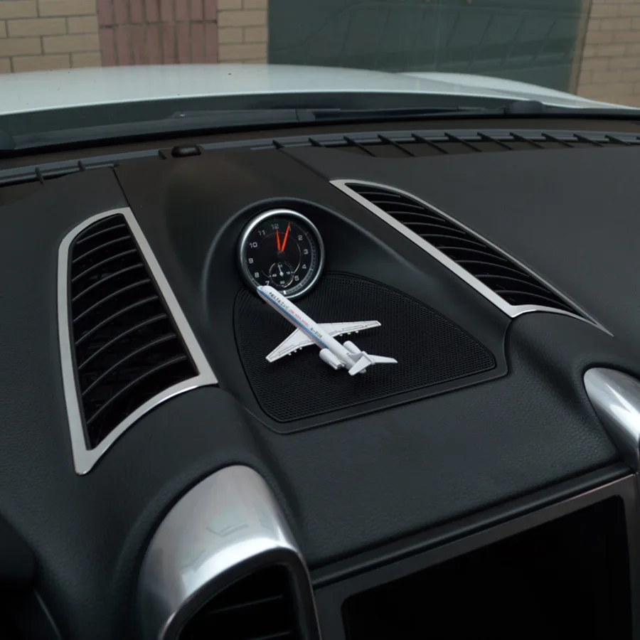 For Porsche Cayenne Accessories 2pcs Aluminum Alloy Air Condition