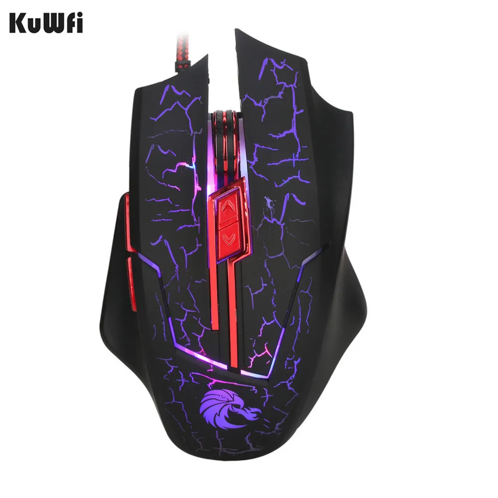 Colorful Optical Gaming Mouse 5600DPI 6 Buttons LOL USB ...