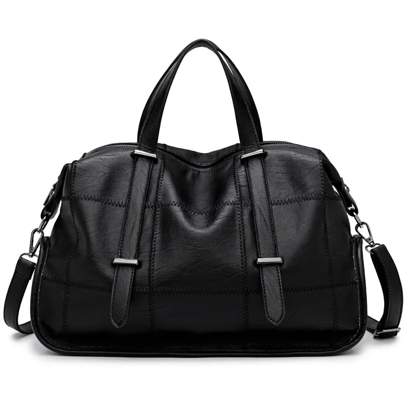 

Summer 2017 New Female Handbag Exquisite Thread Handbag Pillow Bag Leisure Splicing Single Shoulder Bag Free Shipping
