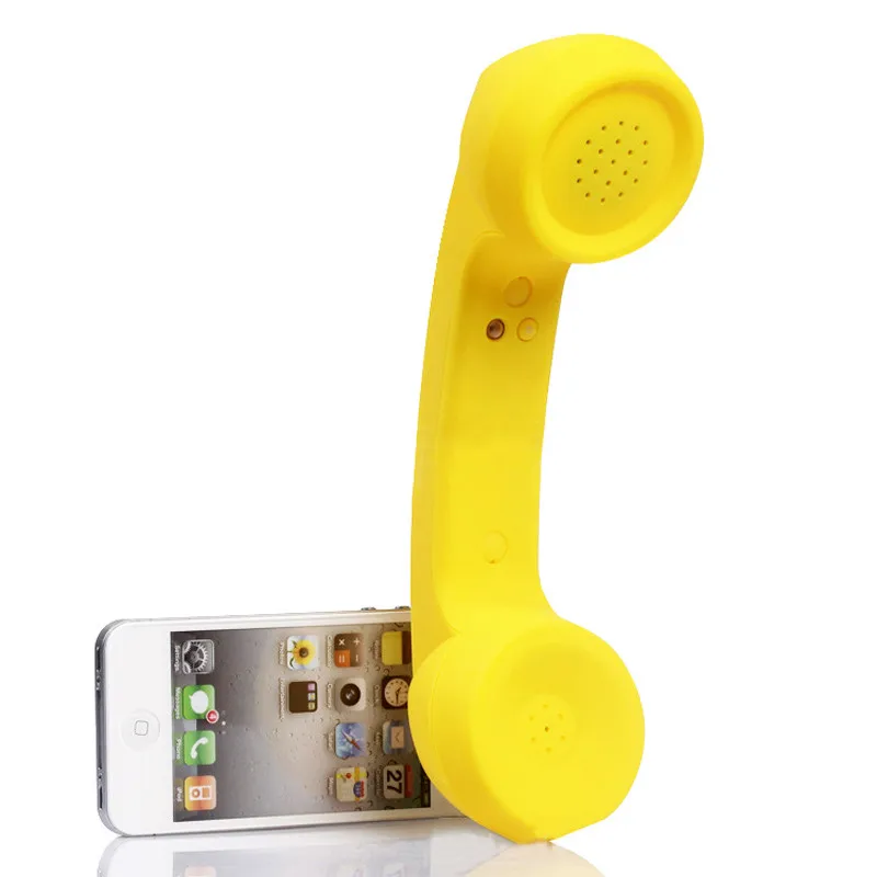 New Wireless Bluetooth Mic Retro Telephone Cell Phone Handset Receivers Mobile Phone Headphones Bluetooth Handset Earphones Headphones