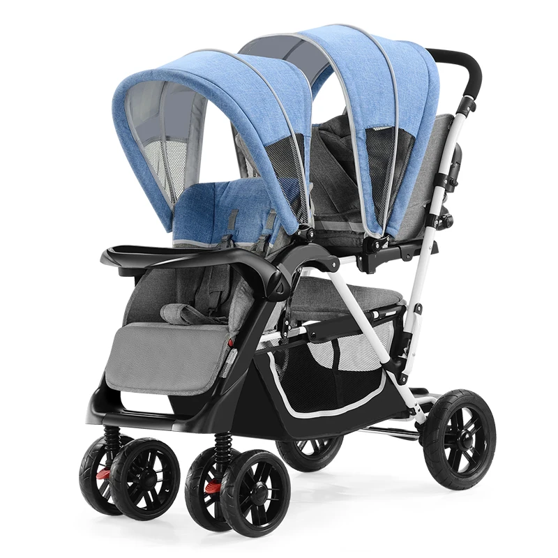 baby born twin stroller