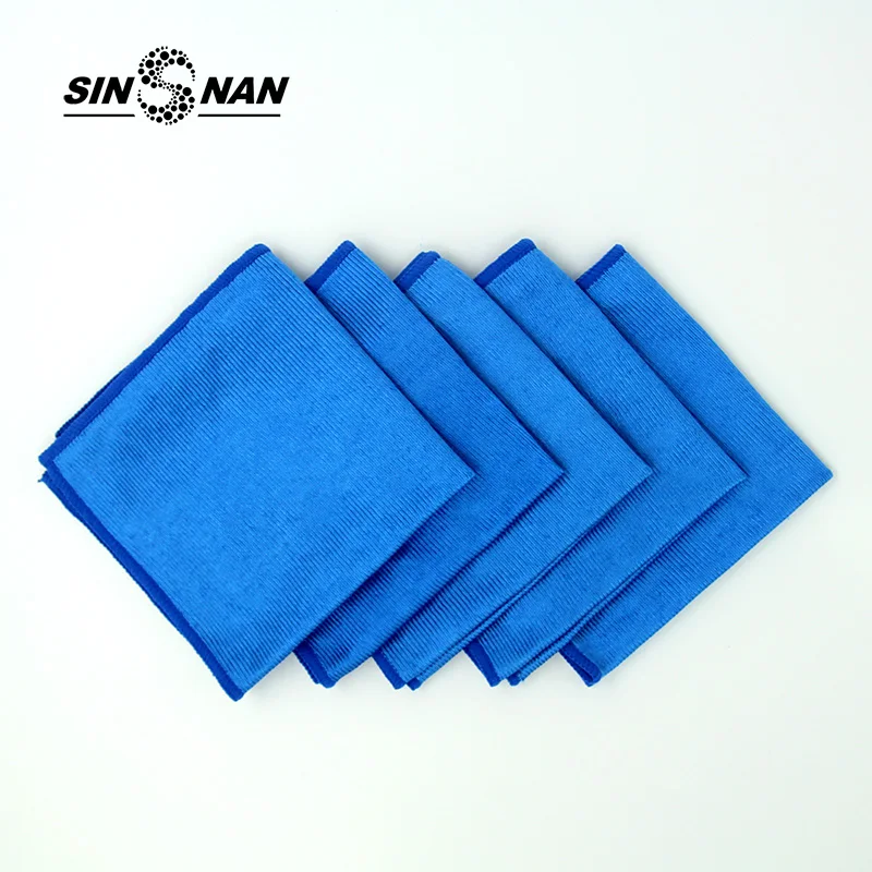 

SINSNAN 1PC Bright Glass Cleaning Towel Microfibre Dishcloth Kitchen Towel Fabric Absorbent Cloth For House Carwash Floor Window