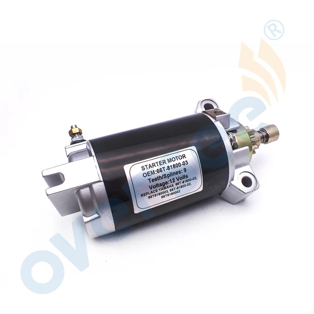 Outboard Starter For 40hp Yamaha Outboard Engine 66t 81800 03 E40x