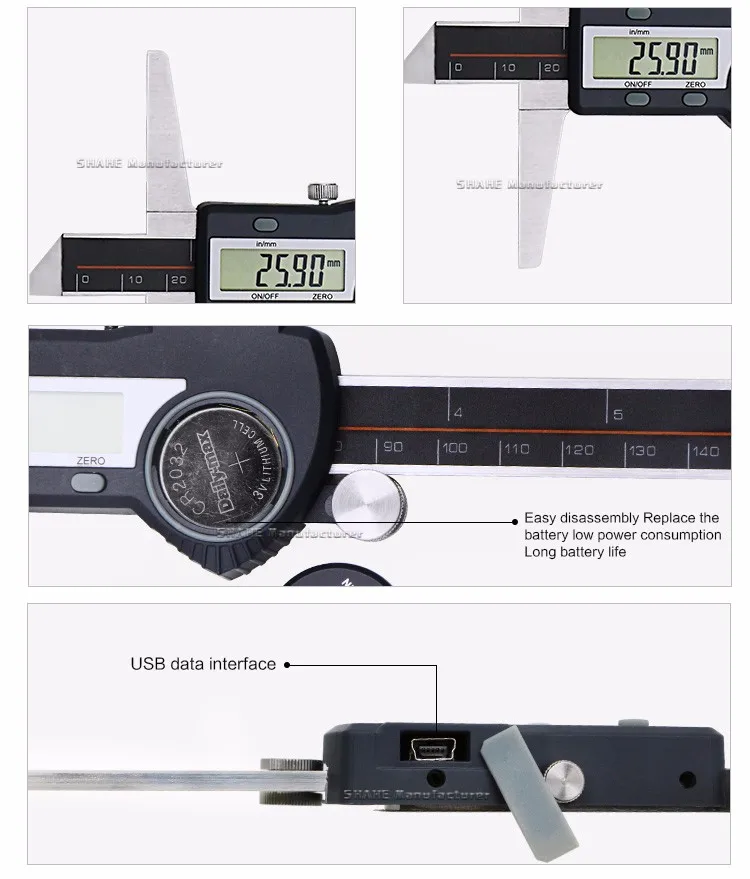 0-300 мм 12 дюймов Электронный штангенциркуль глубиномер штангенциркуль 300 мм lcd Цифровые Электронные штангенциркули