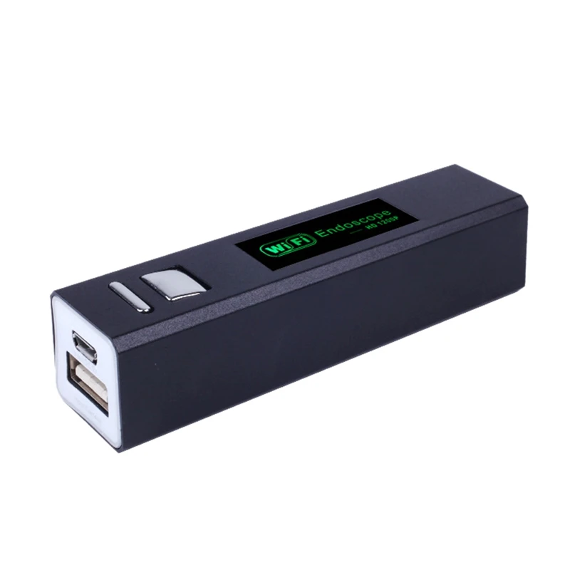 Регулируемый 8 LED Автомобильный Wifi+ Usb 1200 P инспекционный бороскоп камера 8 мм объектив Ip68 2 м
