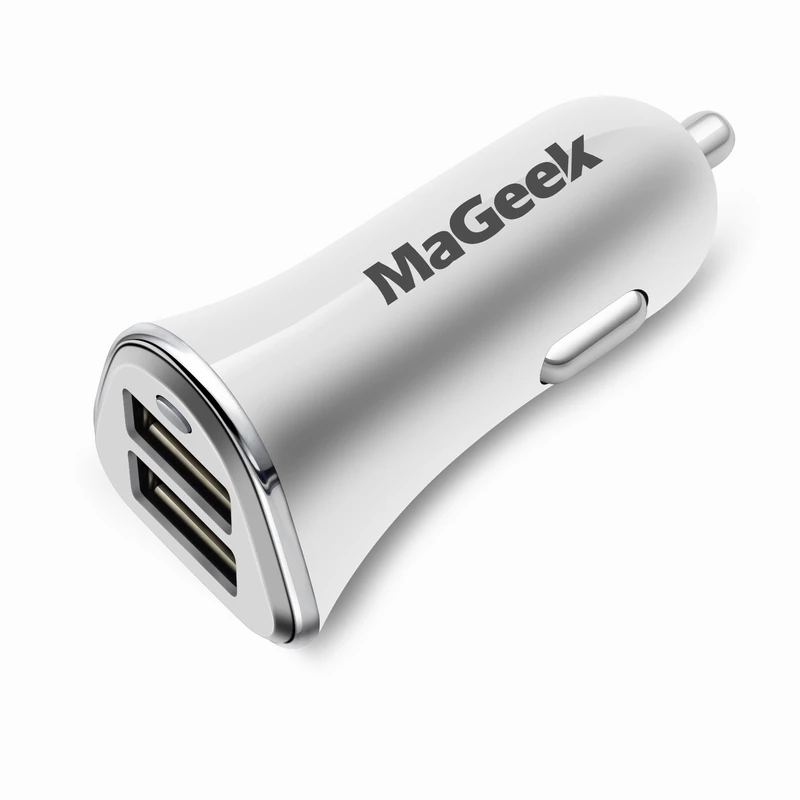 MaGeek, два порта, три порта, USB, автомобильное зарядное устройство, слот для прикуривателя, универсальный, для мобильного телефона, планшета, для iPhone, iPad 4.8A 6.8A