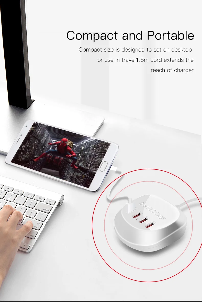 Universal Phone Tablet USB Charger Station (11)