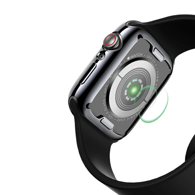 Экран защитный чехол для Apple Watch группа 4/3/2/1 iwatch 42 мм 38 мм 4 мм 40 мм противоударный Shell протектор Аксессуары