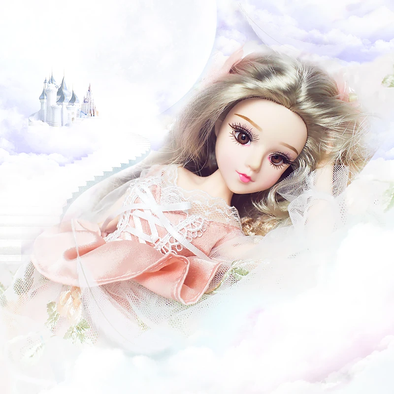 BJD MMGirl раковые 12 созвездий серии 14 совместное тело с розовым кружевом модельные