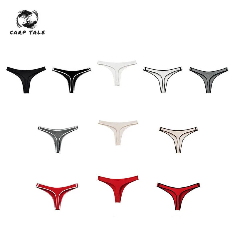 

Hot Women Sexy Seamless Underwear Women Panties G String Women's Briefs CARP TALE Thong For Women New Fashion