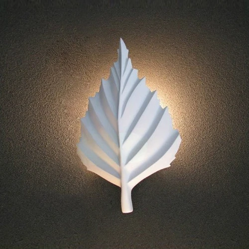 

Simple modern Wall Lamps personality creative design living room bedroom aisle lights corridor decoration gesso leaves LU80377