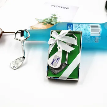 

New Creative Alloy Golf Club Bottle Opener Beer Opener Wedding Gifts Party Favors Free Shipping