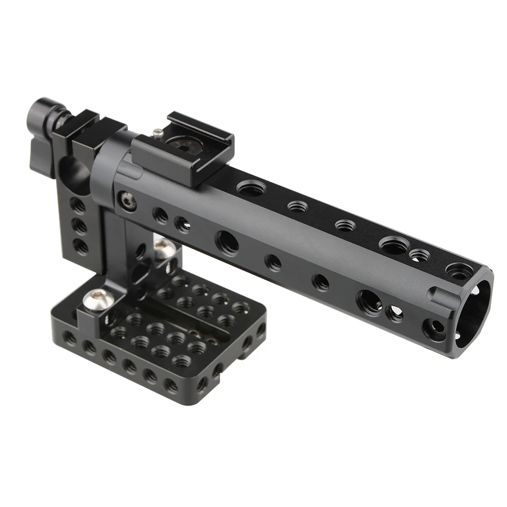 CAMVATE_Top_Handle_Plate_15mm_Rod_Clamp_Cold Shoe_Mount_Canon_Sony (4)