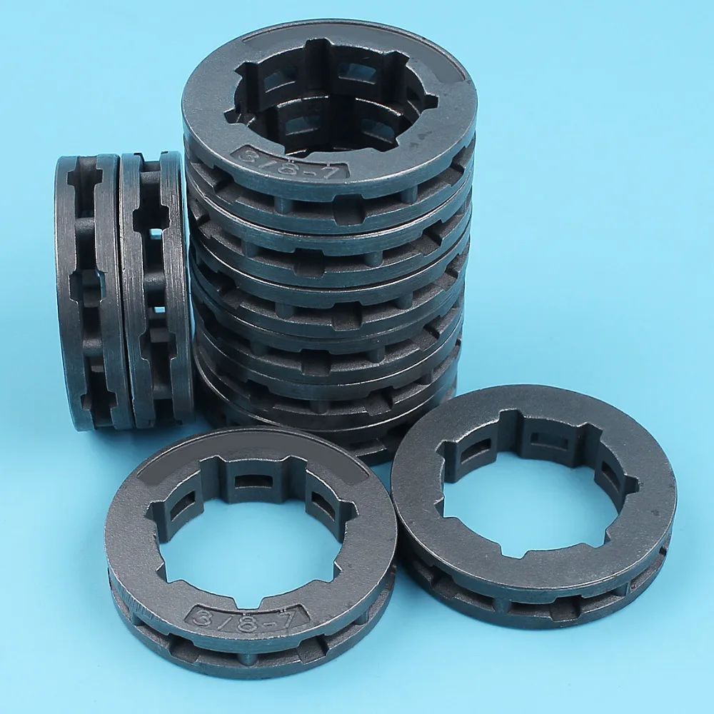 

10Pcs 3/8"-7T Sprocket Rim For STIHL MS440 MS460 MS660 066 046 HUSQVARNA 362 365 268 272 357 359 Chainsaw #68210/0000 642 1223