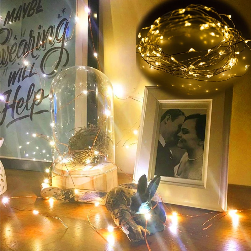 Twinkle Mode 3 Meters 30 Bulbs LED Light String Copper Wire Fairy Light