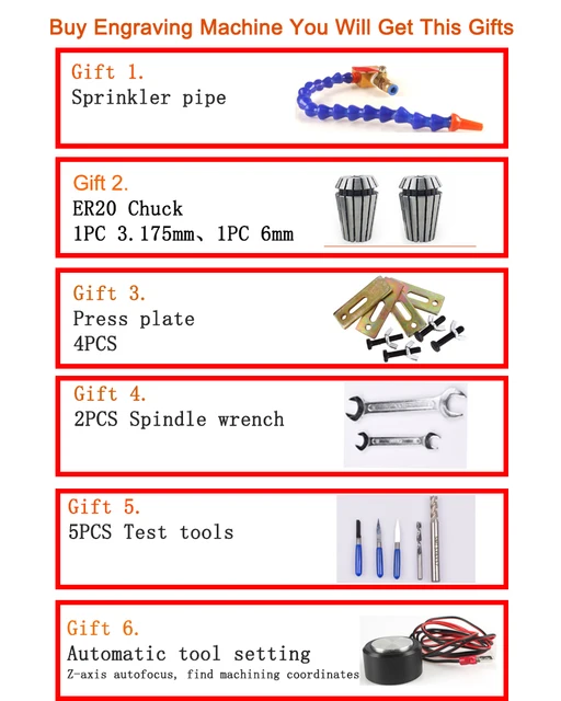 CNC 6090 Kit de enrutador CNC de 4 ejes, máquina de enrutador CNC de  acrílico, PCB de PVC, tallado en madera, ideas de bricolaje, fresado,  máquina de