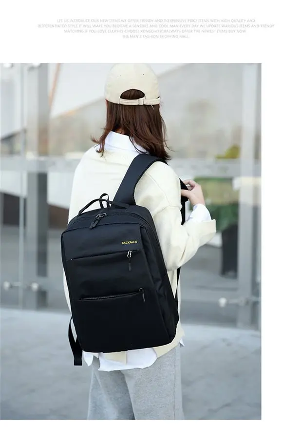 Городской трехсекционный рюкзак, набор, 15,6 дюймов, сумка для ноутбука, унисекс, многофункциональный, водонепроницаемый, с USB зарядкой, для занятий спортом на открытом воздухе, рюкзак