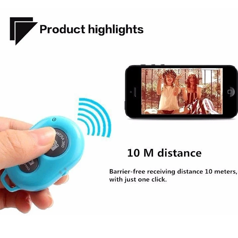 Мини штатив с держателем для телефона Bluetooth пульт дистанционного управления Iphone x
