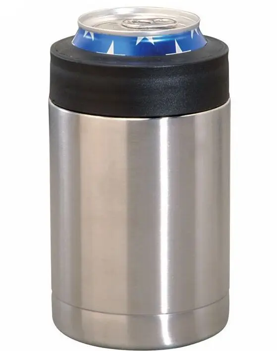 

10pcs/lot 12 oz. canned beer cooler the cooler is a stainless steel double insulated vacuum coke rack