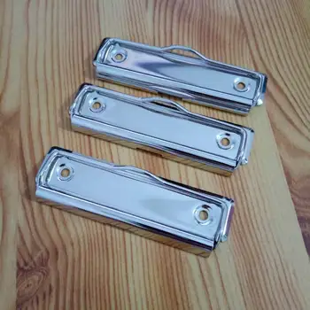 

200pcs Metal Board Clips 10cm School Office Drawing Writing Board Spring Clip Multifunctional Board Clip Stationery Papelaria