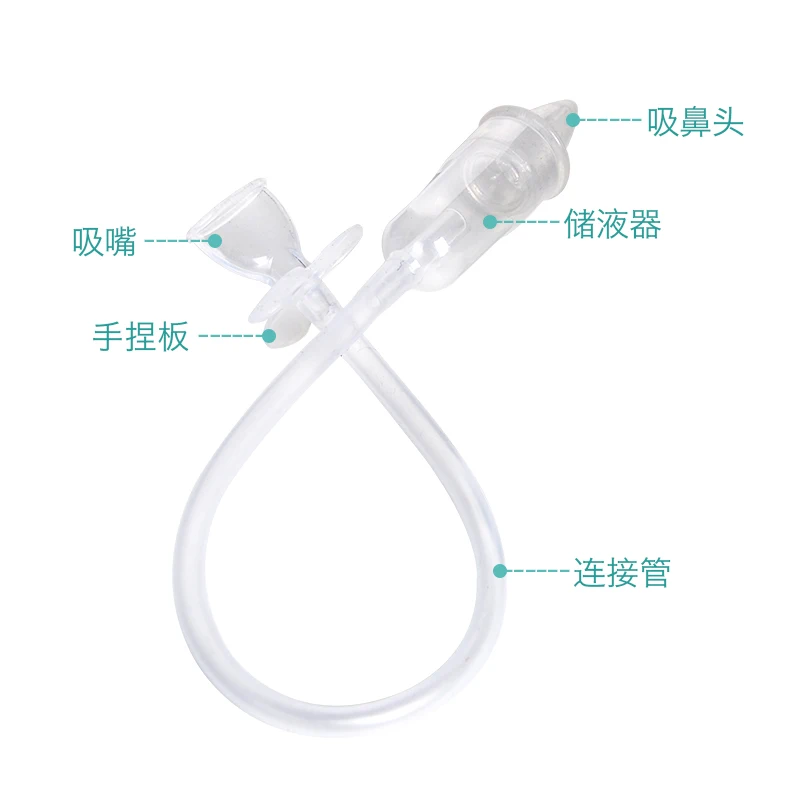 Baby Nasal Aspirator Suctor Multifunctional Soft-headed Newborn Baby Nose Cleaner Baby Safety Care Nasal Aspirator Vacuum Spray