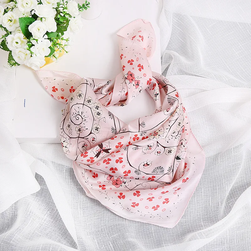  Free Shipping Ladies Handkerchief Towel woman Pocket Towel Floral Pattern Pocket Square Handkerchie