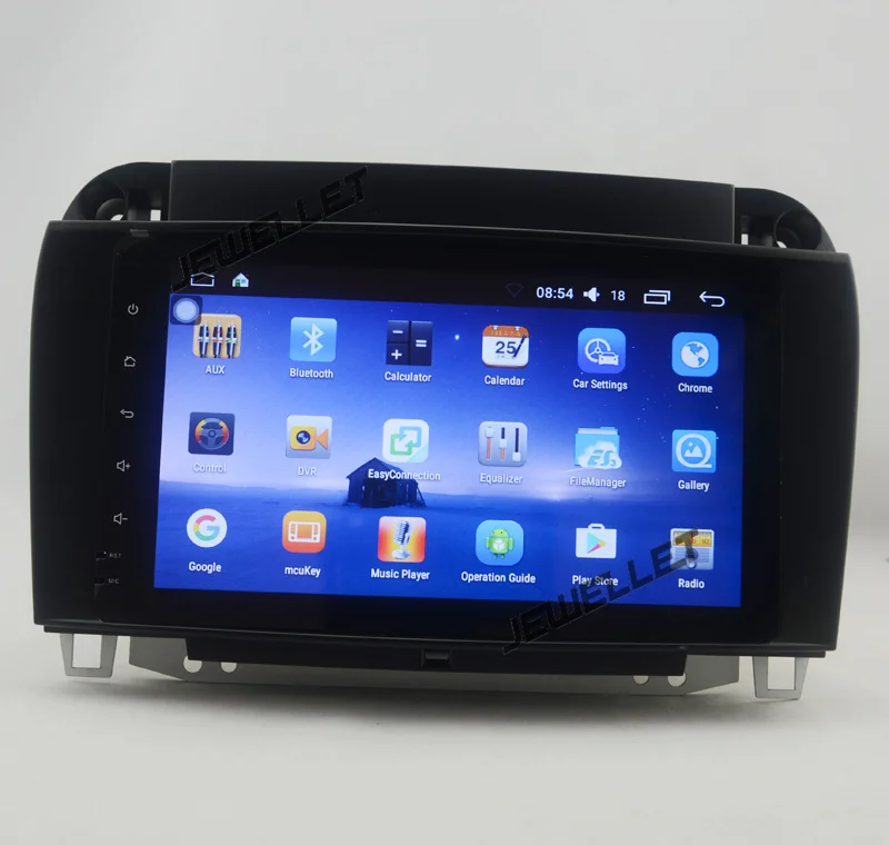 " четырехъядерный 1024*600 HD экран Android 6,0 Автомобильный gps Радио навигатор для Benz S-class W220 1999-2005 с 4G/Wifi DVR OBD