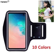Чехол для бега для занятий спортом для samsung Galaxy S10 Plus S10e S5 S6 S7 Edge S9 S8 Plus Note 8 9 чехол для телефона держатель Чехол на руку