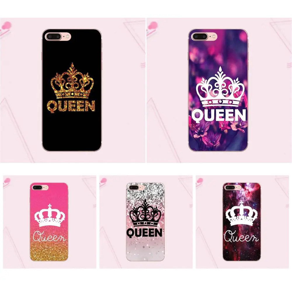 buy Princess King Queen For Samsung Galaxy Note 5 8 9 S3 S4 S5 S6 S7 S8 S9 S10 mini Edge Plus Lite Phone Cases