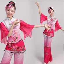 Костюм для китайского традиционного танца, сценический веер для танцевального костюма, костюмы с барабаном, квадратная одежда, костюмы yonger